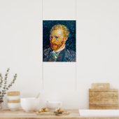 Vincent Van Gogh - Selbstportrait Poster (Küche)
