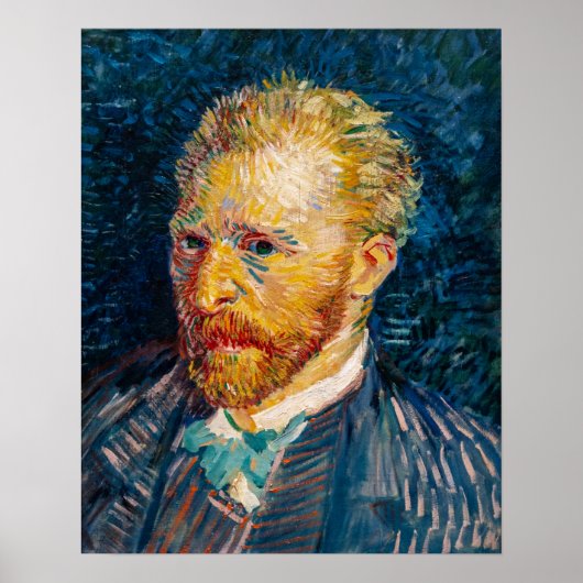 Vincent Van Gogh - Selbstportrait Poster (Vorne)
