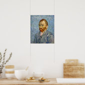 Vincent Van Gogh - Selbstportrait Poster (Küche)