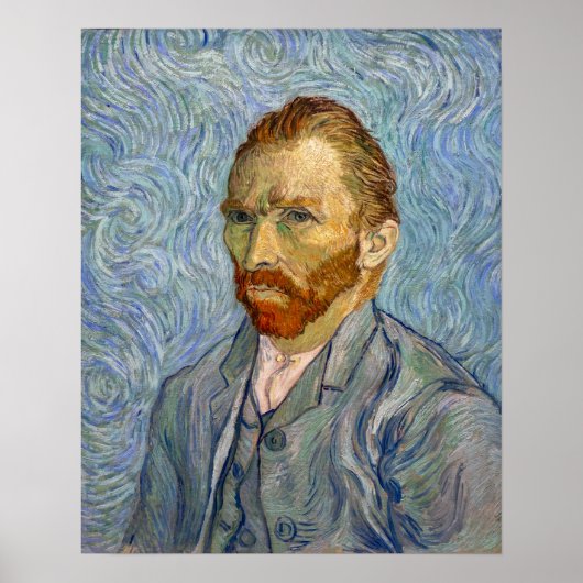 Vincent Van Gogh - Selbstportrait Poster (Vorne)