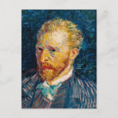 Vincent Van Gogh - Selbstportrait Postkarte (Vorderseite)