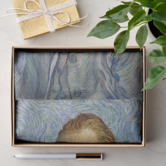Vincent Van Gogh - Selbstportrait Seidenpapier (Geschenk)