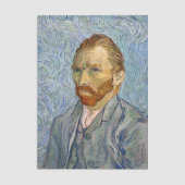 Vincent Van Gogh - Selbstportrait Seidenpapier
