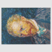 Vincent Van Gogh - Selbstportrait Seidenpapier (Vorderseite)