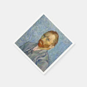 Vincent Van Gogh - Selbstportrait Serviette (Ecke)