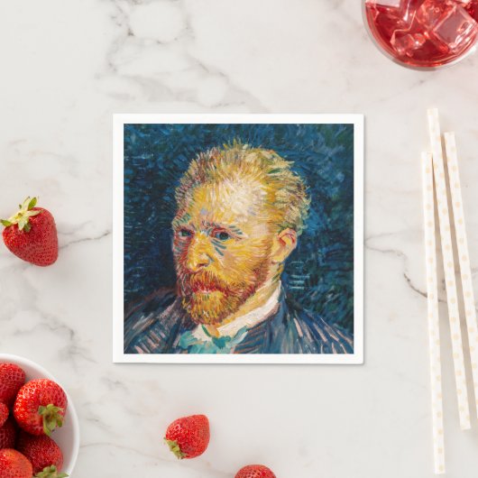Vincent Van Gogh - Selbstportrait Serviette (Beispiel)