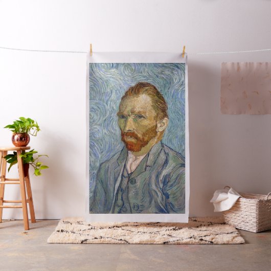 Vincent Van Gogh - Selbstportrait Stoff (Beispiel)