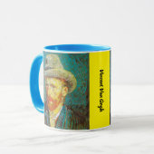 Vincent Van Gogh - Selbstportrait Tasse (Vorderseite Links)