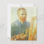Vincent van Gogh - Selbstportrait vor Easel (Vorderseite)
