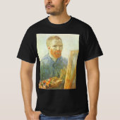Vincent van Gogh - Selbstportrait vor Easel T-Shirt (Vorderseite)