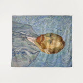 Vincent Van Gogh - Selbstportrait Wandteppich (Vorderseite (Horizontal))