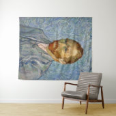 Vincent Van Gogh - Selbstportrait Wandteppich (Beispiel (Horizontal))
