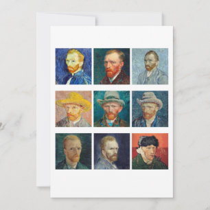 Vincent Van Gogh - Selbstportraits Einladung