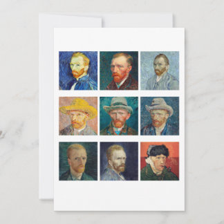 Vincent Van Gogh - Selbstportraits Einladung