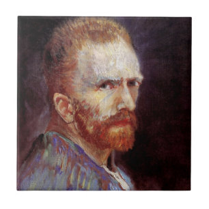 Vincent Van Gogh - Selbstporträt 1887 Fliese