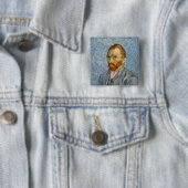 Vincent Van Gogh - Selbstporträt Button (Beispiel)