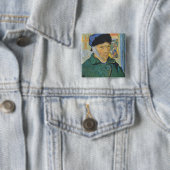Vincent van Gogh - Selbstporträt Button (Beispiel)