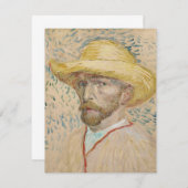 Vincent van Gogh, Selbstporträt Einladung (Vorne/Hinten)