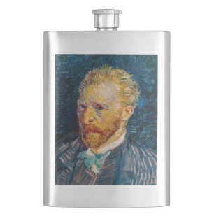 Vincent Van Gogh - Selbstporträt Flachmann