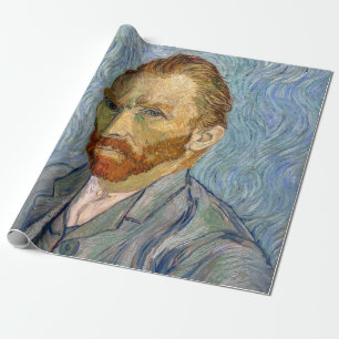 Vincent Van Gogh - Selbstporträt Geschenkpapier