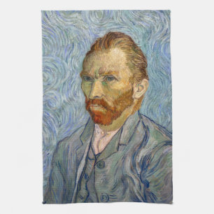 Vincent Van Gogh - Selbstporträt Geschirrtuch