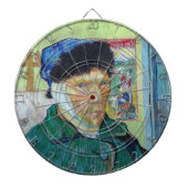 Vincent van Gogh - Selbstporträt mit bandagiertem  Dartscheibe (vorne)