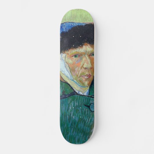 Vincent van Gogh - Selbstporträt mit bandagiertem Skateboard (Vorderseite)