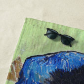 Vincent van Gogh - Selbstporträt mit bandagiertem  Strandtuch (Beispiel)