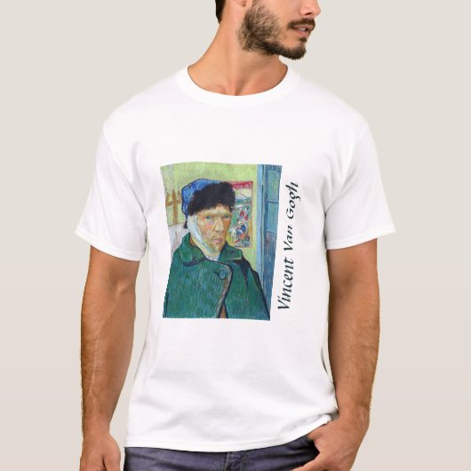 Vincent van Gogh - Selbstporträt mit bandagiertem T-Shirt (Vorderseite)