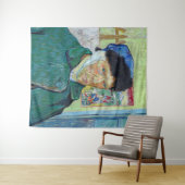 Vincent van Gogh - Selbstporträt mit bandagiertem  Wandteppich (Beispiel (Horizontal))