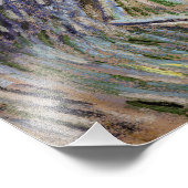 Vincent van Gogh - Selbstporträt mit Strohhut Fotodruck (Ecke)