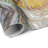 Vincent van Gogh - Selbstporträt mit Strohhut Geschenkpapier (Rolleneckpunkt)