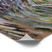 Vincent van Gogh - Selbstporträt mit Strohhut Poster (Ecke)