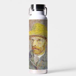Vincent van Gogh - Selbstporträt mit Strohhut Trinkflasche