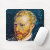 Vincent Van Gogh - Selbstporträt Mousepad (Mit Mouse)