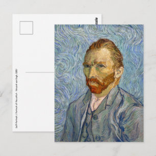 Vincent Van Gogh - Selbstporträt Postkarte