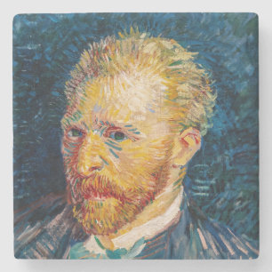 Vincent Van Gogh - Selbstporträt Steinuntersetzer