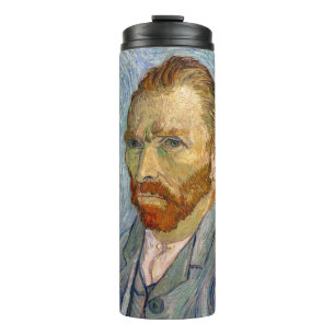 Vincent Van Gogh - Selbstporträt Thermosbecher