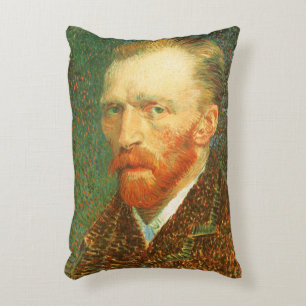 Vincent van Gogh - Selbstporträt von Van Gogh Dekokissen