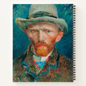 Vincent van Gogh Self Portrait 1887 Fine Art Notizblock (Rückseite)
