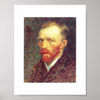 Vincent van Gogh - Self-portrait 1887 Poster
