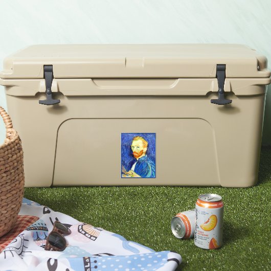 Vincent van Gogh - Self-Portrait, 1889, Aufkleber (Kühler)