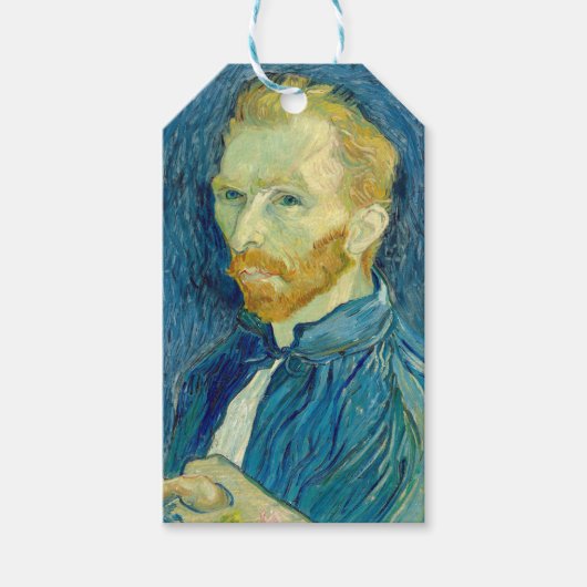 Vincent Van Gogh Self Portrait 1889 Geschenkanhänger (Vorderseite)