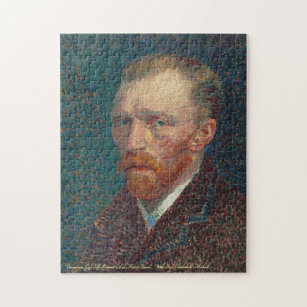 Vincent van Gogh Self-Portrait Art Painting Family Puzzle