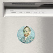 Vincent Van Gogh Self Portrait Blue Magnet (In Situ (Geschirrspüler))