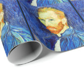 Vincent van Gogh Self-Portrait Geschenkpapier (Rolleneckpunkt)