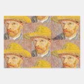 Vincent Van Gogh Self-Portrait Geschenkpapier Set (Vorderseite 2)