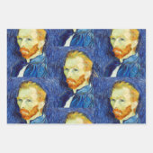Vincent Van Gogh Self-Portrait Geschenkpapier Set (Vorderseite)