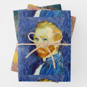 Vincent Van Gogh Self-Portrait Geschenkpapier Set (Beispiel)