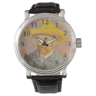 Vincent Van Gogh Self Portrait impressionistisch F Armbanduhr